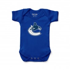 Newborn & Малышам Vancouver Canucks Chad & Jake Blue Primary Logo Bodysuit