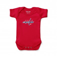 Newborn & Малышам Washington Capitals Chad & Jake Red Primary Logo Bodysuit