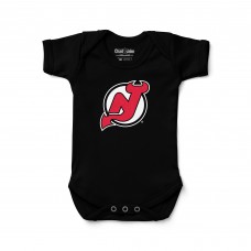 Newborn & Малышам New Jersey Devils Chad & Jake Black Primary Logo Bodysuit