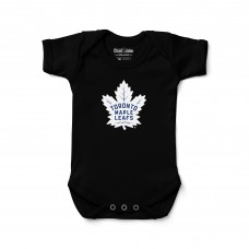 Newborn & Малышам Toronto Maple Leafs Chad & Jake Black Primary Logo Bodysuit