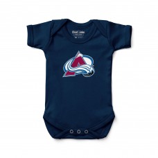 Newborn & Малышам Colorado Avalanche Chad & Jake Navy Primary Logo Bodysuit