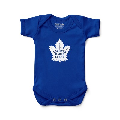 Newborn & Малышам Toronto Maple Leafs Chad & Jake Blue Primary Logo Bodysuit