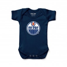 Newborn & Малышам Edmonton Oilers Chad & Jake Navy Primary Logo Bodysuit