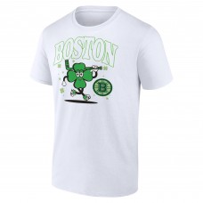 Футболка Boston Bruins Clover Mascot - White