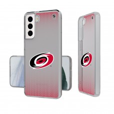 Carolina Hurricanes Linen Logo Galaxy Clear Case