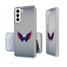 Чехол для телефона Washington Capitals Linen Logo Galaxy Clear