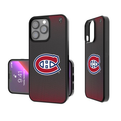 Montreal Canadiens Linen Logo iPhone Bump Case