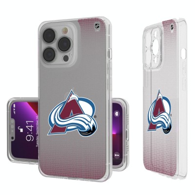 Чехол для телефона Colorado Avalanche Linen Logo iPhone Clear