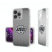 Los Angeles Kings Linen Logo iPhone Clear Case