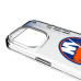 New York Islanders Linen Logo iPhone Clear Case