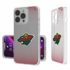 Чехол для телефона Minnesota Wild Linen Logo iPhone Clear