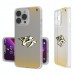 Nashville Predators Linen Logo iPhone Clear Case