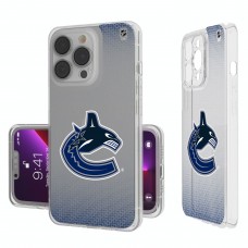 Vancouver Canucks Linen Logo iPhone Clear Case