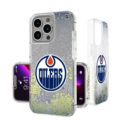 Чехол для телефона Edmonton Oilers Linen Logo iPhone Glitter