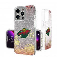 Чехол для телефона Minnesota Wild Linen Logo iPhone Glitter