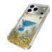 St. Louis Blues Linen Logo iPhone Glitter Case