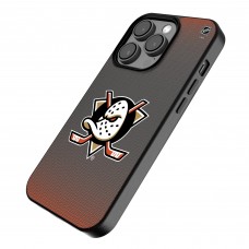 Anaheim Ducks Linen Logo iPhone Magnetic Bump Case