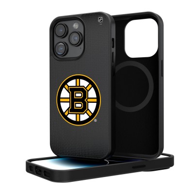 Чехол для телефона Boston Bruins Linen Logo iPhone Magnetic Bump