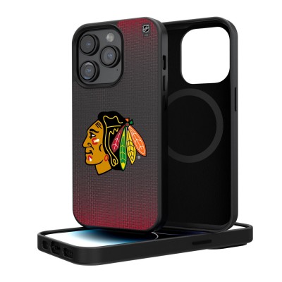 Chicago Blackhawks Linen Logo iPhone Magnetic Bump Case