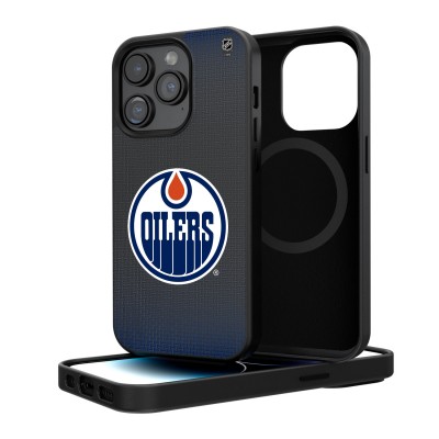 Чехол для телефона Edmonton Oilers Linen Logo iPhone Magnetic Bump