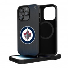 Winnipeg Jets Linen Logo iPhone Magnetic Bump Case