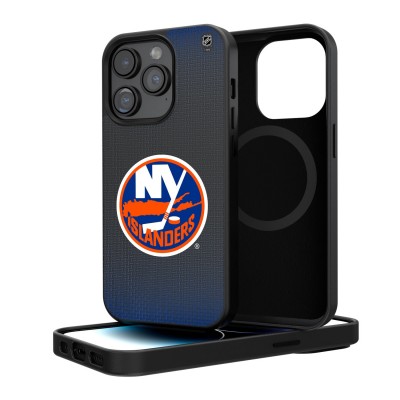 New York Islanders Linen Logo iPhone Magnetic Bump Case