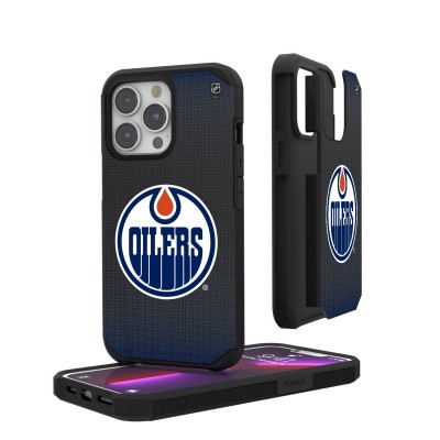 Чехол для телефона Edmonton Oilers Linen Logo iPhone Rugged