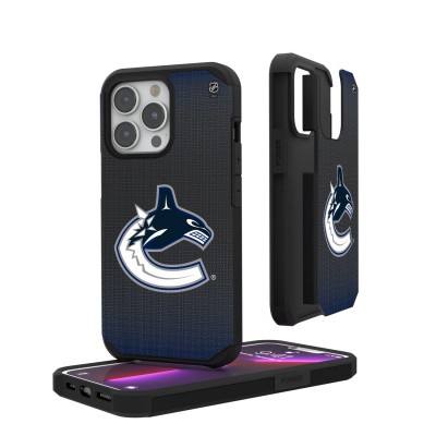 Vancouver Canucks Linen Logo iPhone Rugged Case