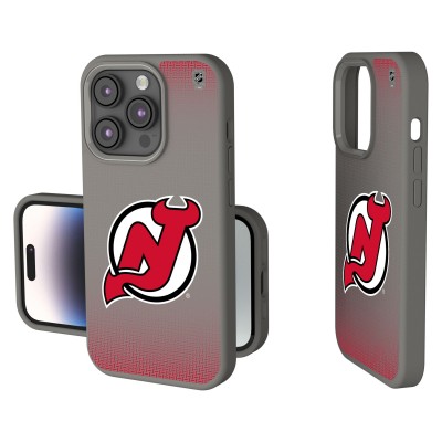New Jersey Devils Linen Logo iPhone Soft Touch Case