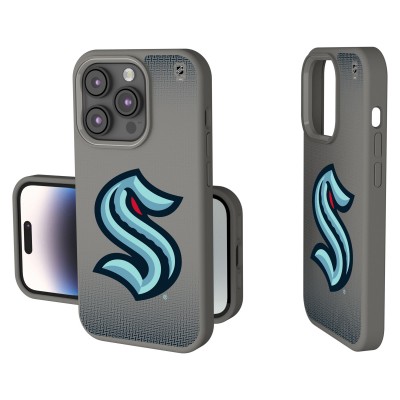 Seattle Kraken Linen Logo iPhone Soft Touch Case