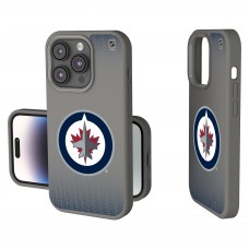 Winnipeg Jets Linen Logo iPhone Soft Touch Case
