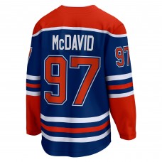 Игровая джерси Connor McDavid Edmonton Oilers Home Breakaway - Royal