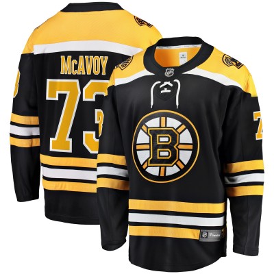 Игровая джерси Charlie McAvoy Boston Bruins Home Breakaway - Black