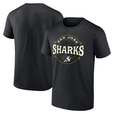 Футболка San Jose Sharks St. Patricks Day Lucky - Black