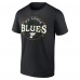 Футболка St. Louis Blues St. Patricks Day Lucky - Black