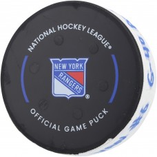 Elias Pettersson Vancouver Canucks Fanatics Authentic Game-Used Goal Puck vs. New York Rangers on January 8, 2024 - Second of Two Goals Scored