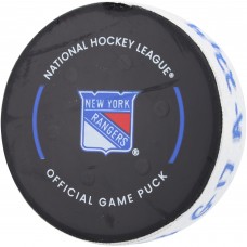 Шайба Blake Wheeler New York Rangers Authentic Game-Used vs. Seattle Kraken on January 16, 2024 - First of Two Goals Scored