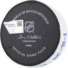 Шайба Blake Wheeler New York Rangers Authentic Game-Used vs. Seattle Kraken on January 16, 2024 - First of Two Goals Scored