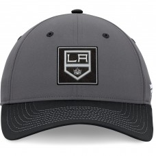 Los Angeles Kings 2024 Stanley Cup Playoffs Locker Room Adjustable Hat - Gray/Black