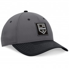 Los Angeles Kings 2024 Stanley Cup Playoffs Locker Room Adjustable Hat - Gray/Black