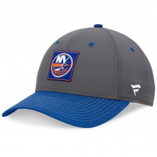 New York Islanders 2024 Stanley Cup Playoffs Locker Room Adjustable Hat - Gray/Royal