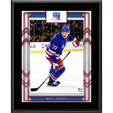 Matt Rempe New York Rangers Fanatics Authentic 10.5 x 13 Player Sublimated Plaque Matt Rempe New York Rangers Fanatics Authentic 10.5 x 13 Player Sublimated Plaque