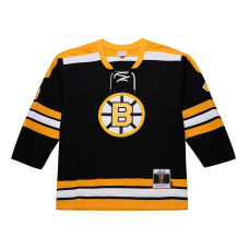 Джерси Boston Bruins Bobby Orr Mitchell & Ness Black Big & Tall 1971/72 Blue Line 2.0