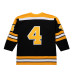 Джерси Boston Bruins Bobby Orr Mitchell & Ness Black Big & Tall 1971/72 Blue Line 2.0