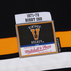 Джерси Boston Bruins Bobby Orr Mitchell & Ness Black Big & Tall 1971/72 Blue Line 2.0