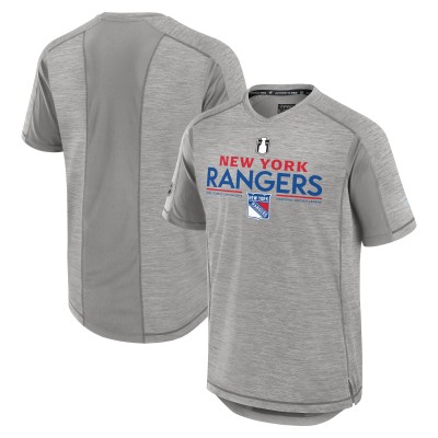 Футболка New York Rangers 2024 Stanley Cup Playoffs Authentic Pro - Gray