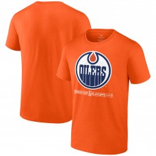 Футболка Edmonton Oilers 2024 Stanley Cup Playoffs Breakout - Orange