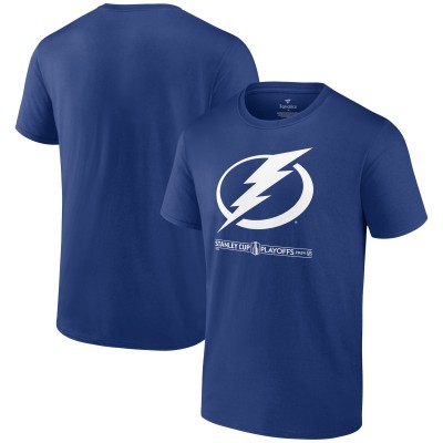 Футболка Tampa Bay Lightning 2024 Stanley Cup Playoffs Breakout - Blue