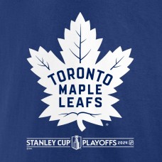 Toronto Maple Leafs 2024 Stanley Cup Playoffs Breakout T-Shirt - Blue