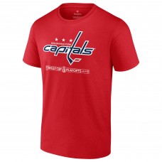 Футболка Washington Capitals Fanatics Red 2024 Stanley Cup Playoffs Breakout